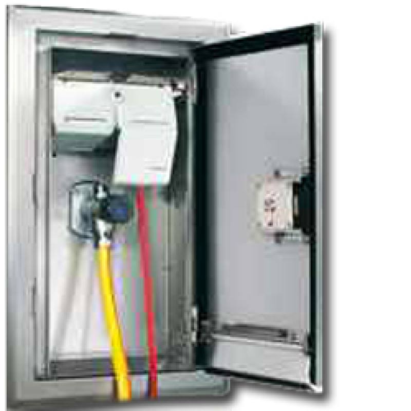 KEMPER Tresor Wandeinbauschrank mit Steckdosenkombination 2 x 230V